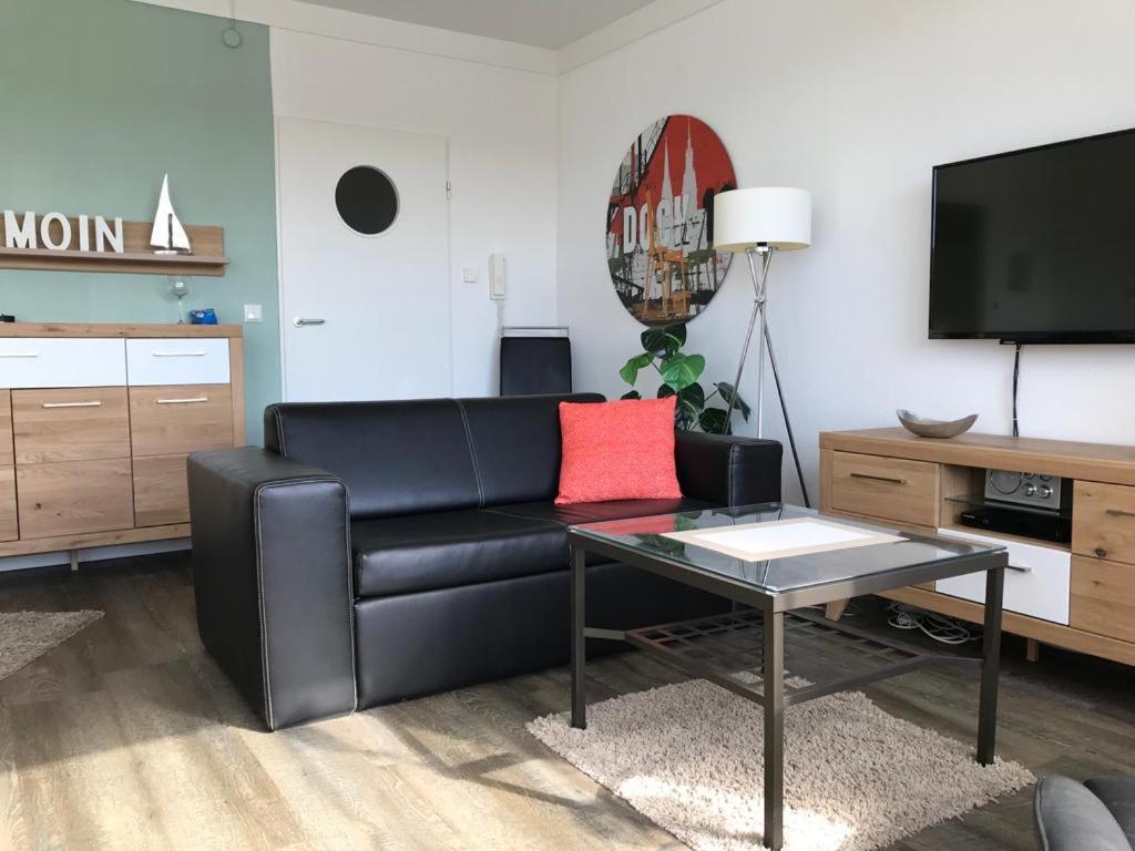 Penthouse Ferienwohnung Auszeit, Gerne Mit Hund, Wlan Inkl. Laboe Ngoại thất bức ảnh
