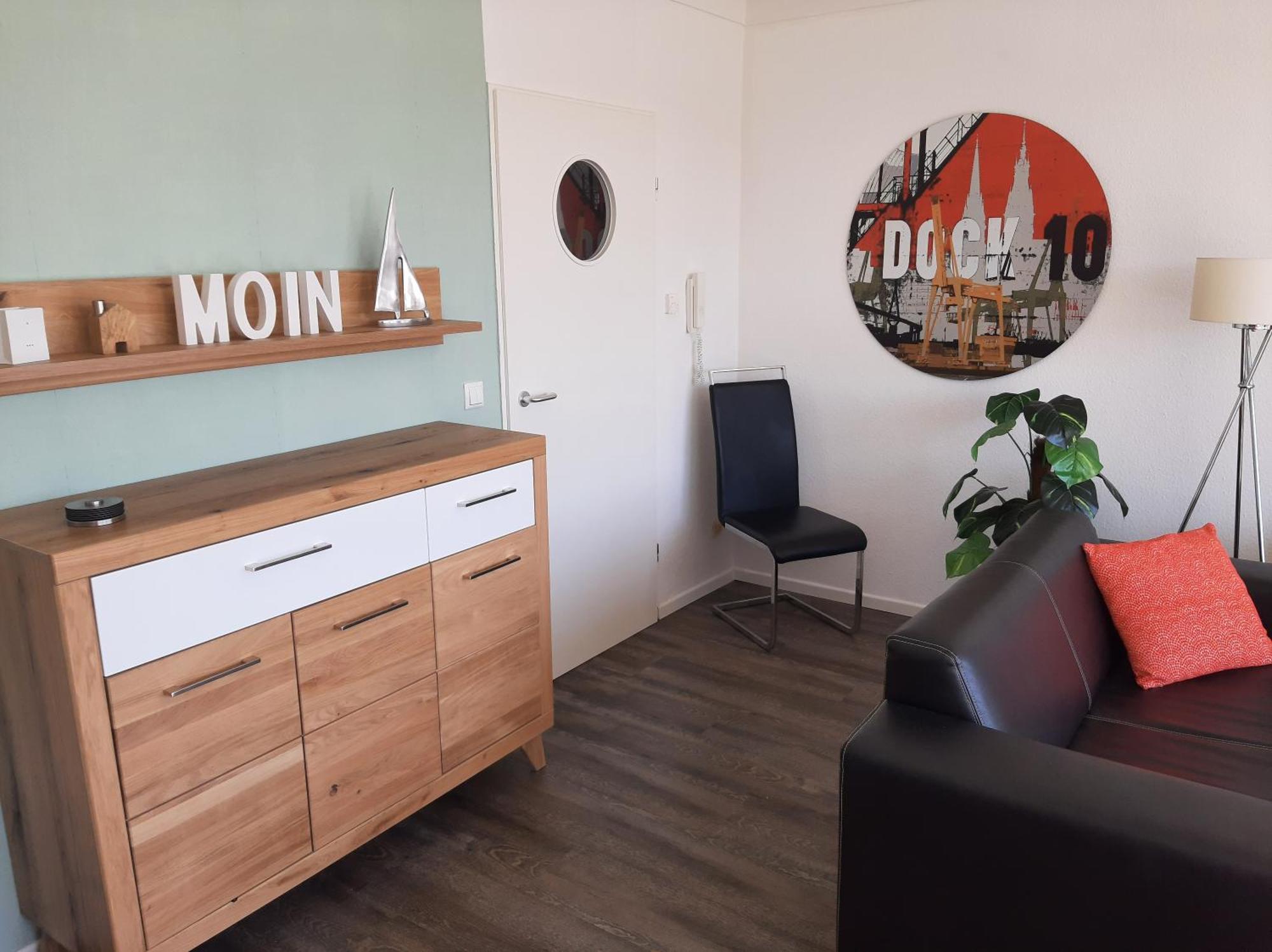 Penthouse Ferienwohnung Auszeit, Gerne Mit Hund, Wlan Inkl. Laboe Ngoại thất bức ảnh